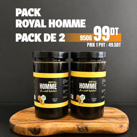pack 2 homme royal