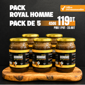 pack 5 homme royal