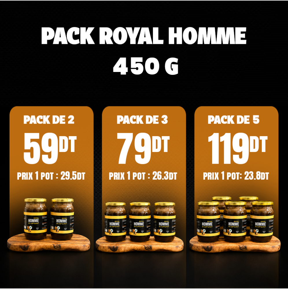 pack 5 homme royal
