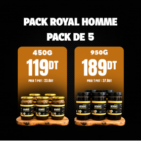 pack 5 homme royal