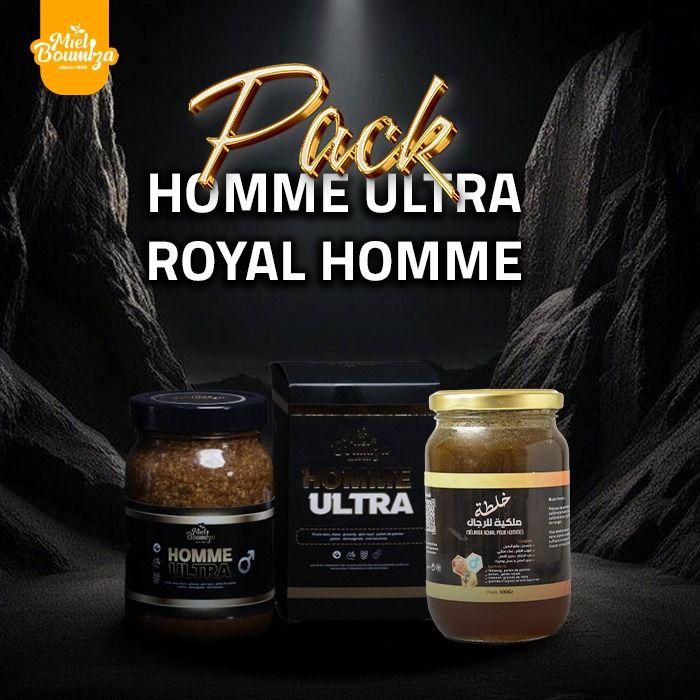 Pack DUO: Mélange royal homme 450g + Homme ultra